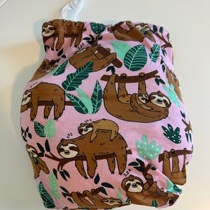 Little Sleepies Sloth Standard crib sheet